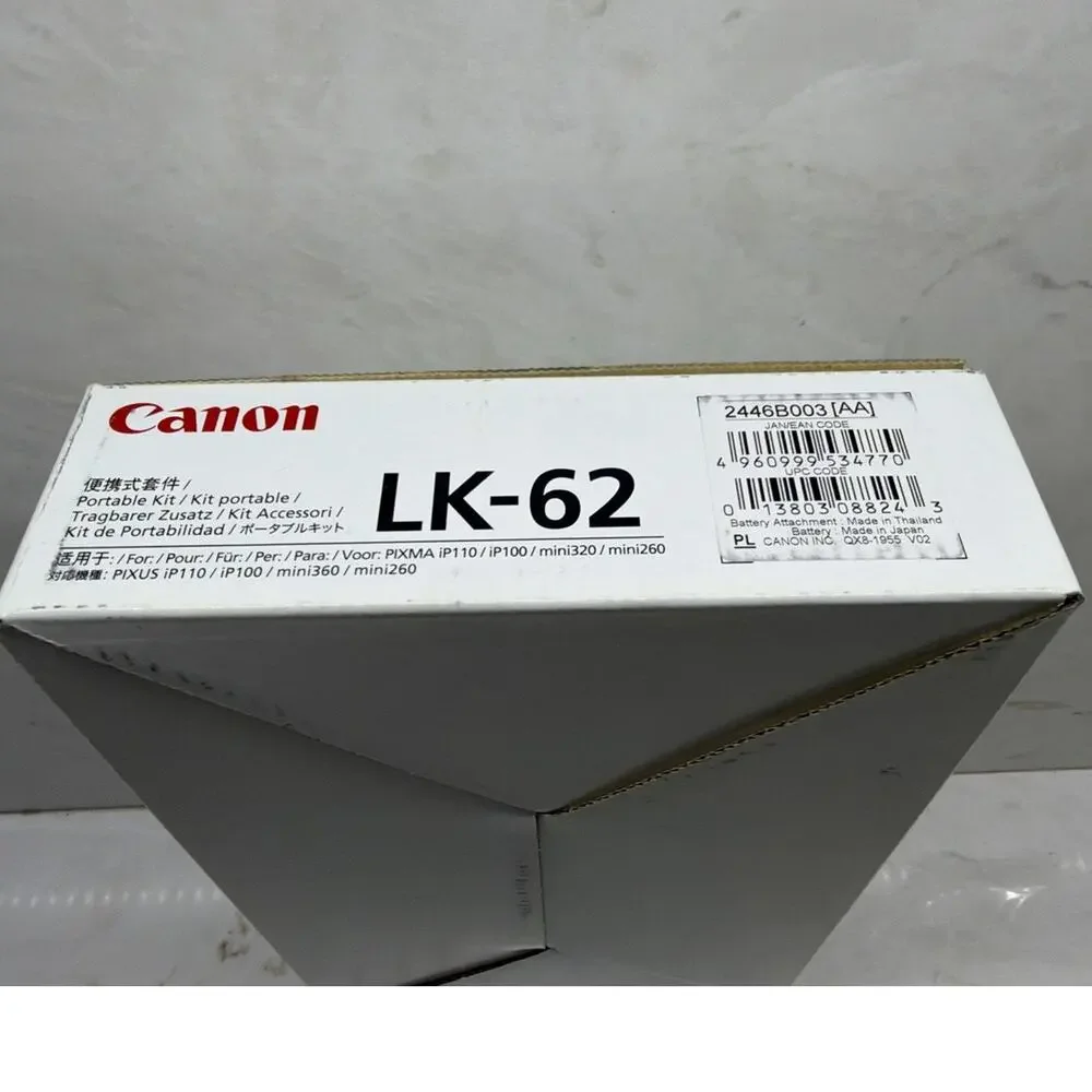 Canon LK-62 Rechargeable Lithion Ion Battery Portable Kit OPEN BOX